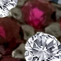 Ring featuring 5/8 ct. t.w. Passion Ruby™, 1/5 ct. t.w. Vanilla Diamonds®  set in 14K Vanilla Gold®