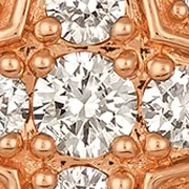 Pendant featuring 1/4 ct. t.w. Nude Diamonds™ set in 14K Strawberry Gold®