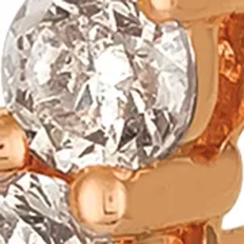 5/8 ct. t.w. Nude Diamonds™ Climber Earrings in 14K Strawberry Gold®