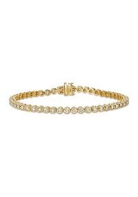 2.82 ct. t.w. Diamonds in 14K Honey Gold Bracelet