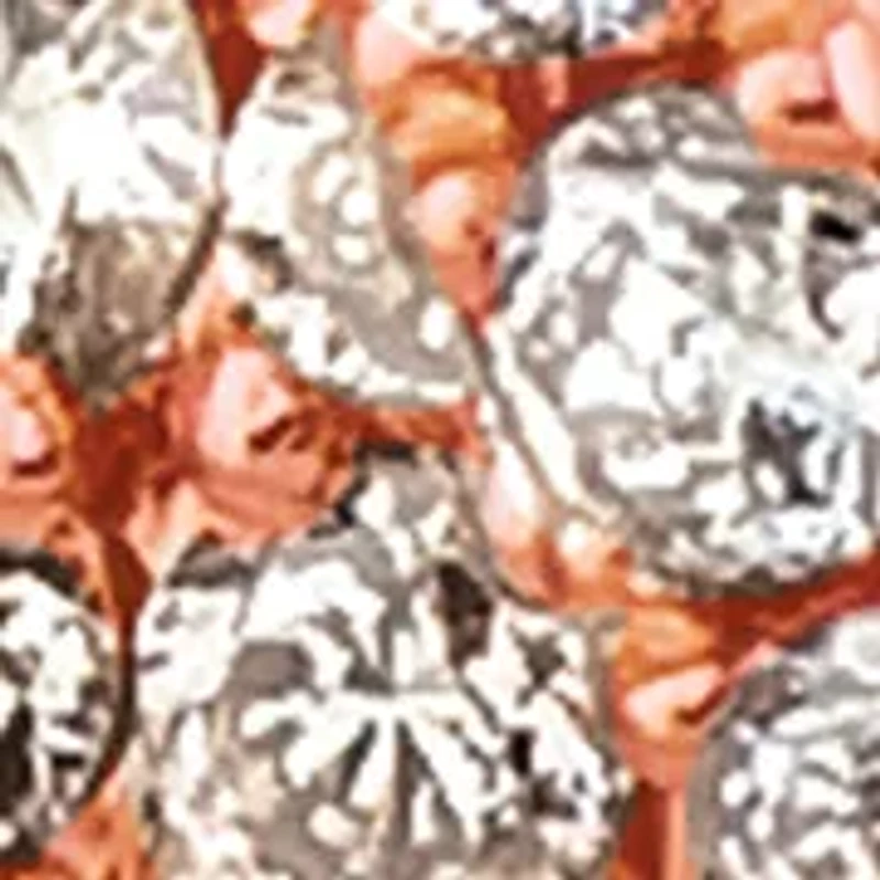 1 ct. t.w. Nude Diamonds™ X Hoop Earrings in 14K Strawberry Gold®