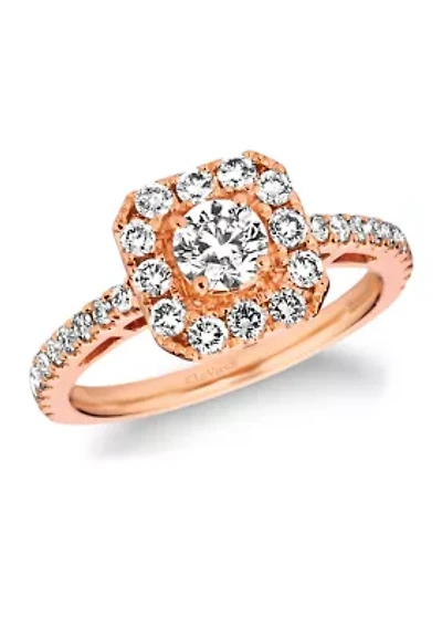 1.11 ct. t.w. Nude Diamonds™ Ring in 14K Strawberry Gold®