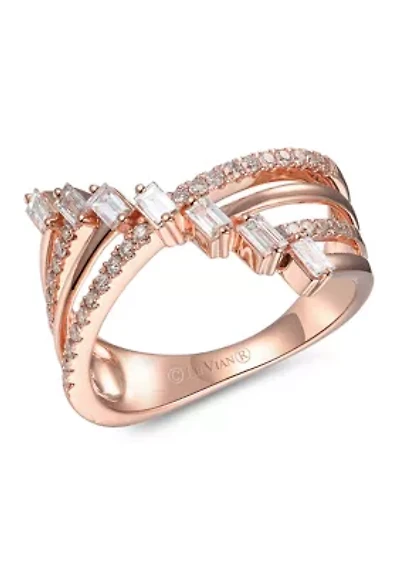 5/8 ct. t.w. Vanilla Diamonds® Ring in 14K Strawberry Gold®