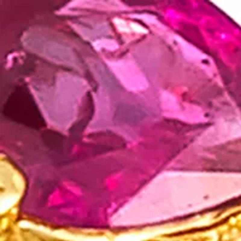 1.37 ct. t.w. Passion Ruby™, 1/5 ct. t.w. Nude Diamonds™ Flower Ring in 14K Honey Gold™
