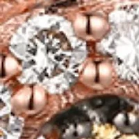  Pendant featuring 1/5 ct. t.w. Nude Diamonds™, 1/5 ct. t.w. Chocolate Diamonds® set in 14K Strawberry Gold®