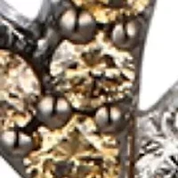 Heart Pendant featuring 1/5 ct. t.w. Nude Diamonds™, 1/5 ct. t.w. Chocolate Diamonds® set in 14K Vanilla Gold®