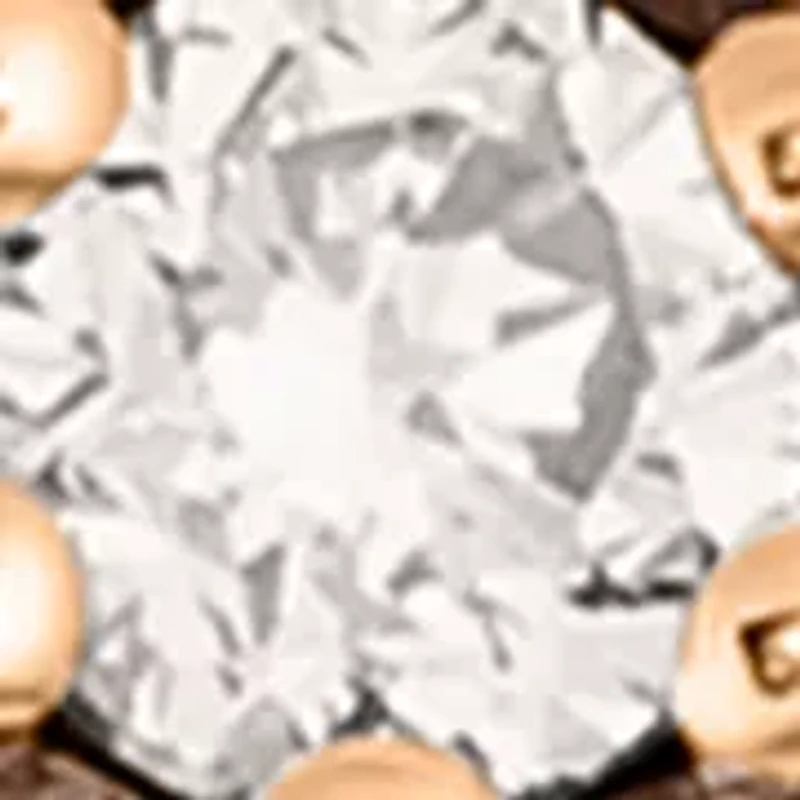 Ring featuring 1/8 ct. t.w. Vanilla Diamonds®, 1/3 ct. t.w. Chocolate Diamonds® set in 14K Strawberry Gold®