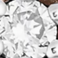 Chocolatier® Flower Ring featuring 1/6 cts. Vanilla Diamonds®, 1/3 cts. Chocolate Diamonds® set in 14K Vanilla Gold®