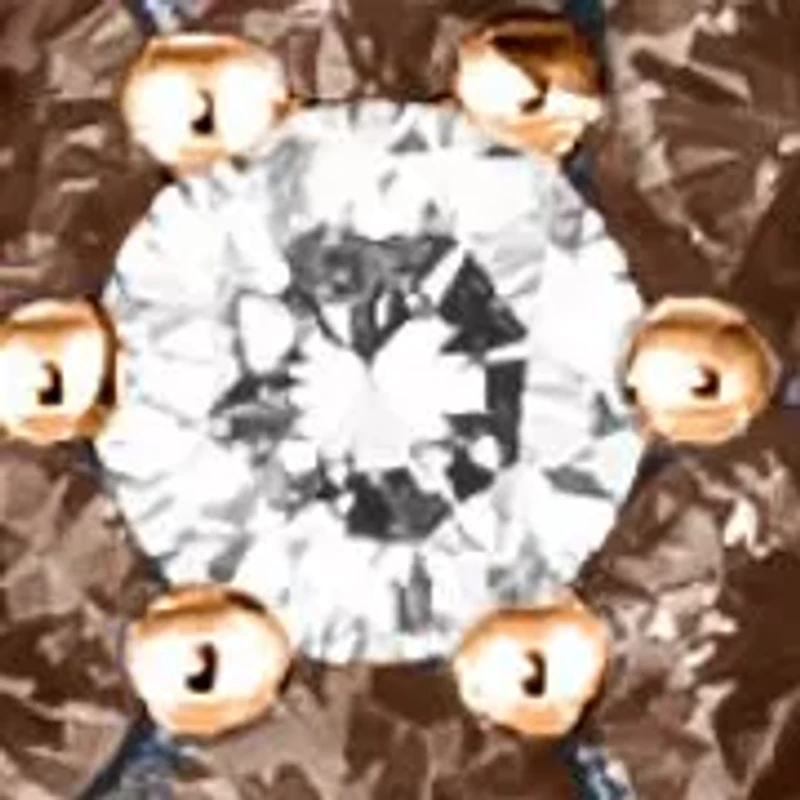 Chocolatier® Pendant featuring 1/6 ct. t.w. Vanilla Diamonds®, 1/3 ct. t.w. Chocolate Diamonds® set in 14K Strawberry Gold®