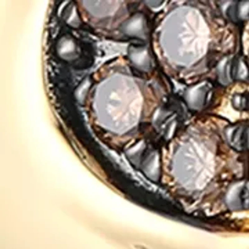 1/4 ct. t.w. Chocolate Ombré Diamonds® Bird Earrings in 14K Honey Gold™
