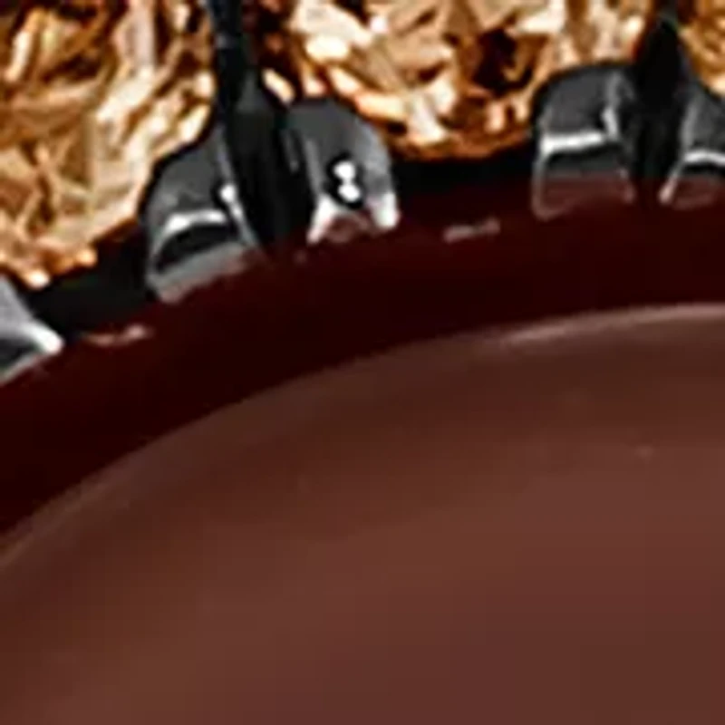 x Godiva 1/3 ct. t.w. Chocolate Diamonds® Enamel Heart Ring set in 14K Strawberry Gold® 