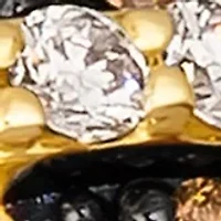 3/8 ct. t.w. Nude Diamonds™, 1/10 ct. t.w. Chocolate Diamonds® Ring in 14K Honey Gold™