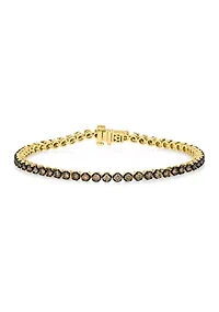 2.5 ct. t.w. Chocolate Diamonds® Chocolatier® Bracelet set in 14K Honey Gold™