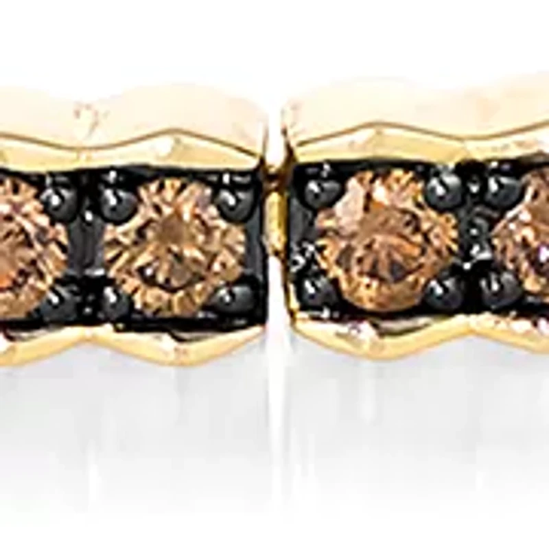 2 ct. t.w. Chocolate Ombré Diamonds® Ombré Bracelet set in 14K Honey Gold™