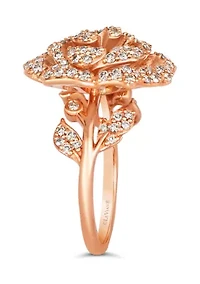 7/8 ct. t.w. Nude Diamonds™ Ring in 14K Strawberry Gold®