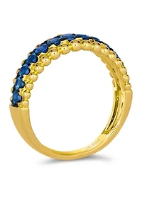 3/4 ct. t.w. Blueberry Sapphire™ Ring in 14K Honey Gold™