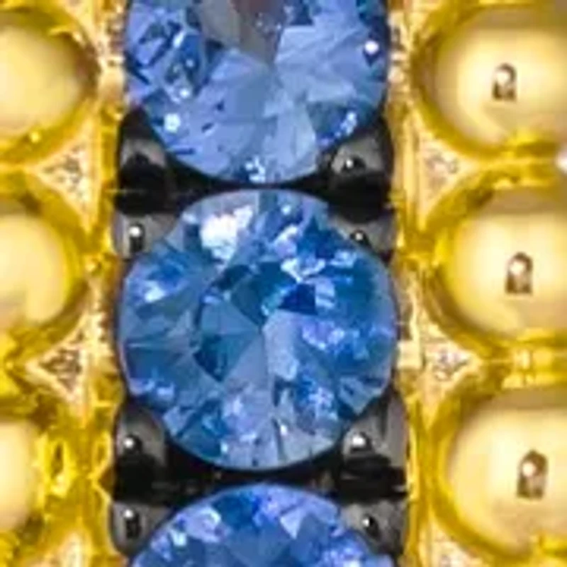1/2 ct. t.w. Blueberry Sapphire™ Necklace in 14K Honey Gold™