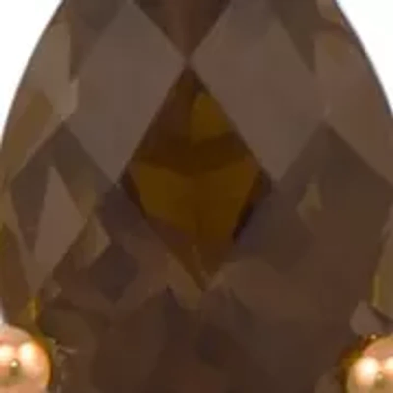 Pendant featuring 5/8 cts. Chocolate Quartz®, 1/5 cts. Chocolate Diamonds®, 1/6 cts. Nude Diamonds™ set in 14K Strawberry Gold®