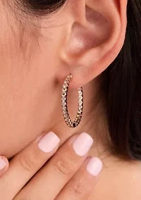 2 ct. t.w. Chocolate Ombré Diamonds® Earrings in 14K Strawberry Gold®