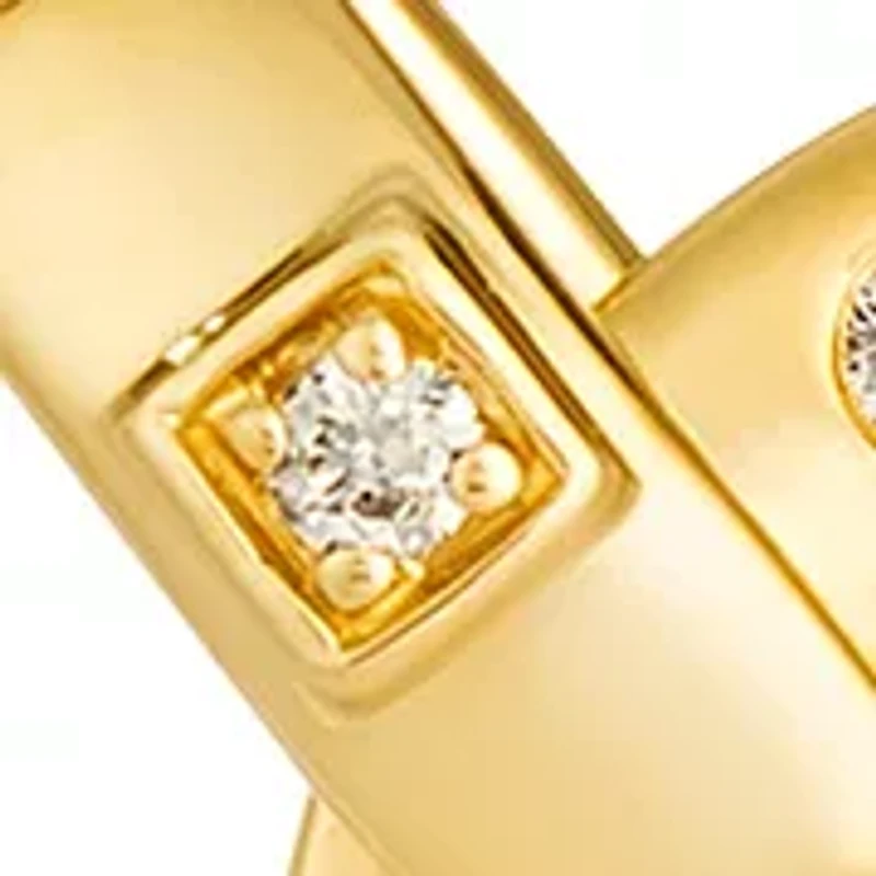  Adjustable Necklace featuring 1/10 ct. t.w. Nude Diamonds™  set in 14K Honey Gold™