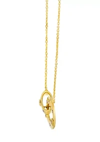  Adjustable Necklace featuring 1/10 ct. t.w. Nude Diamonds™  set in 14K Honey Gold™