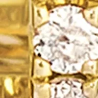 Earrings featuring 1/5 ct. t.w. Chocolate Diamonds®, 1/6 ct. t.w. Nude Diamonds™ set in 14K Honey Gold™