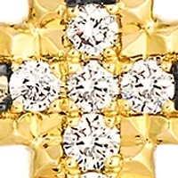 Ombre®  Cross Pendant featuring 3/4 ct. t.w. Chocolate Ombré® Diamonds set in 14K Honey Gold™