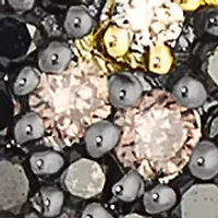 Le Vian® Pendant featuring 1/8 ct. t.w. Blackberry Diamonds®, 1/4 ct. t.w. Nude Diamonds™, 1/20 ct. t.w. Chocolate Diamonds® set in 14K Honey Gold™