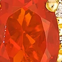 Pendant featuring 1/4 ct. t.w. Neon Tangerine Fire Opal®, 1/4 ct. t.w. Chocolate Diamonds®, 1/6 ct. t.w. Nude Diamonds™ set in 14K Honey Gold™