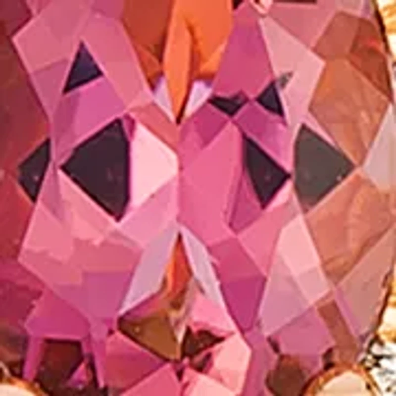 Pendant featuring 5/8 ct. t.w. Passion Fruit Tourmaline™, 1/4 ct. t.w. Nude Diamonds™, 1/15 ct. t.w. Chocolate Diamonds® set in 14K Strawberry Gold®