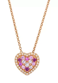 14K Heart Necklace