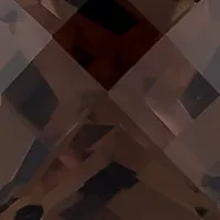 3.16 ct. t.w. Chocolate Quartz®, 1/8 ct. t.w. Chocolate Diamonds®, 1/4 ct. t.w. Vanilla Diamonds® Pendant Necklace in 14K Strawberry Gold®