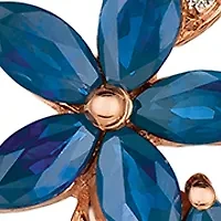 2.62 ct. t.w. Blueberry Sapphire™, 1/2 ct. t.w. Bubble Gum Pink Sapphire™, 1/10 ct. t.w. Vanilla Diamonds® Pendant Necklace in 14K Strawberry Gold®