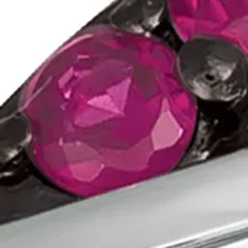 Ring featuring 1/3 cts. Passion Ruby®, 1/5 cts. Vanilla Diamonds® set in 14K Vanilla Gold®