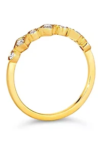 Ring featuring 1/5 cts. Nude Diamonds™ set in 14K Honey Gold™