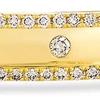 Bangle featuring 3/4 ct. t.w. Nude Diamonds™ set in 14K Honey Gold™
