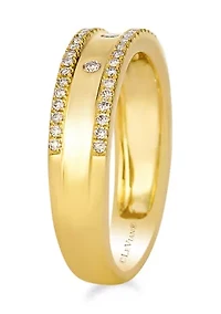 Ring featuring 1/4 ct. t.w. Nude Diamonds™ set in 14K Honey Gold™