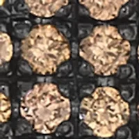 Chocolatier® Cross Pendant featuring 1/8 ct. t.w. Chocolate Diamonds® set in 14K Honey Gold™