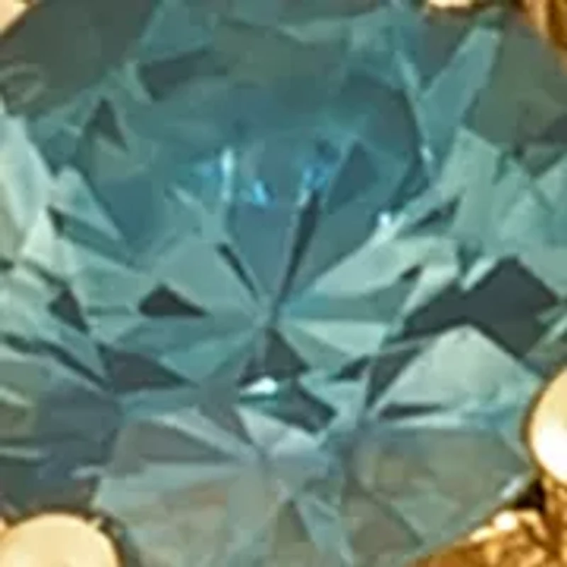 Ring featuring 7/8 ct. t.w. Montana Sapphire Ombré™, 1/5 ct. t.w. Nude Diamonds™ set in 14K Honey Gold™