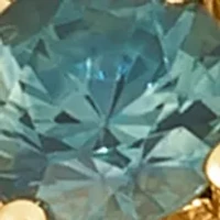 Ring featuring 7/8 ct. t.w. Montana Sapphire Ombré™, 1/5 ct. t.w. Nude Diamonds™ set in 14K Honey Gold™