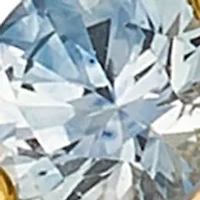 Ring featuring 1.2 ct. t.w. Montana Sapphire Ombré™, 1/15 ct. t.w. Nude Diamonds™ set in 14K Honey Gold™