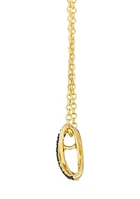 Chocolatier® Pendant Necklace featuring 1/10 ct. t.w. Chocolate Diamonds® set in 14K Honey Gold™