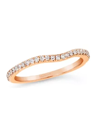 1/5 ct. t.w. Diamond Band in 14K Rose Gold