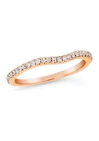 1/5 ct. t.w. Diamond Band in 14K Rose Gold
