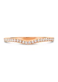 1/5 ct. t.w. Diamond Band in 14K Rose Gold