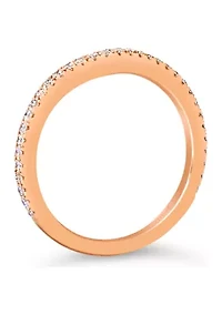 1/5 ct. t.w. Diamond Band in 14K Rose Gold
