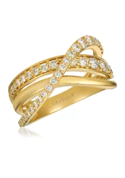  Ring featuring 3/4 ct. t.w. Nude Diamonds™ set in 14K Honey Gold™
