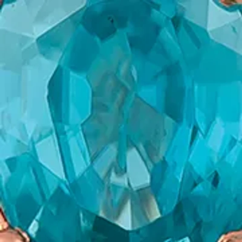 Pendant featuring 7/8 cts. Blueberry Zircon™, 1/5 cts. Vanilla Diamonds® set in 14K Strawberry Gold®