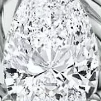 3.00 ct. tw. Lab Created Moissanite Pear Twist Stud Earrings in Sterling Silver