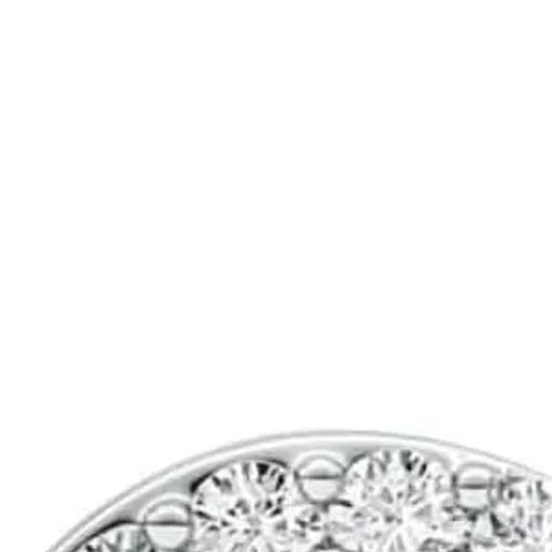 0.54 ct. tw. Lab Created Moissanite Pear Heart Pendant Necklace in Sterling Silver